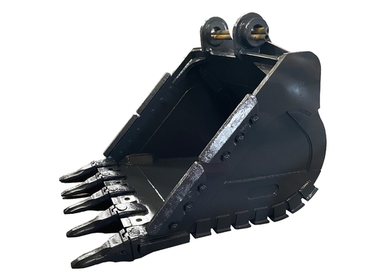 Cubo de excavadora de trabajo pesado 10-180 mm Alturas de corte Durabilidad Q355B