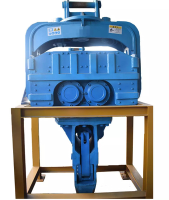 Excavadora de 45 toneladas Construcción de pilas Vibro martillo con brazo de vice Buena calidad producto de venta caliente