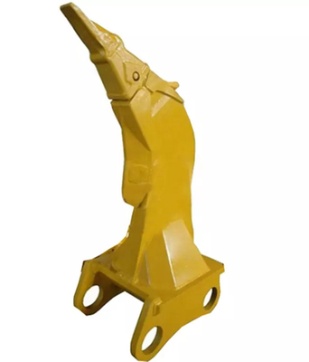 Solución de extracción de troncos de excavadora de fuerza amarilla