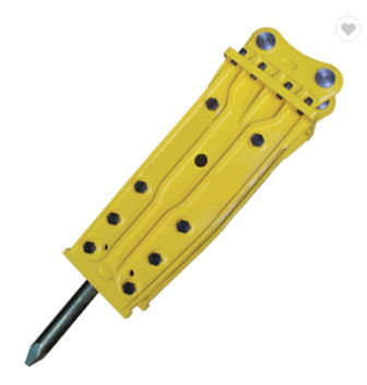 Excavadora de roca / hormigón de rotura Martillo hidráulico Q355B con OEM aceptable