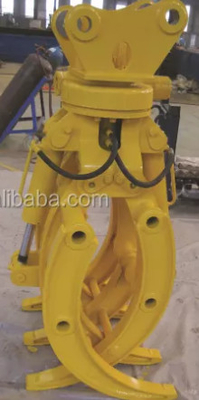 Excavadora de alta eficiencia Excavadora de rotación de piezas de registro de agarre de mandíbula personalizada Precio de fábrica Venta directa