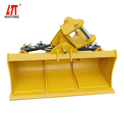 Red Excavator Tilt Bucket ancho de apertura personalizado para las necesidades del cliente