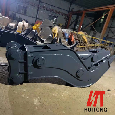 Excavador concreto hidráulico Attachments de la trituradora de la roca del pulverizador de la rotación de 360 grados