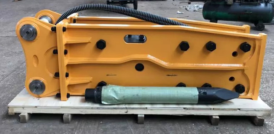 Fabrica de suministro directo Venta caliente 10Ton PC100 Excavadora Accesorio 100MM Diámetro Chisel Breaker Martillo con control de calidad de fábrica de alto nivel