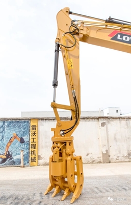 6 toneladas de excavadora de tipo manual agarre de tronco personalizado de alta eficiencia producto agarre de madera no giratorio