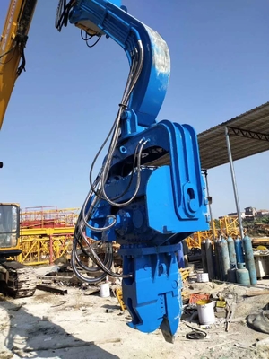 25Ton Excavadora Maquinaria de Construcción Vibro Martillo de acumulación con 2.5M brazo vice para la excavadora de alta eficiencia producto de venta caliente