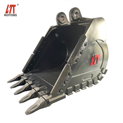Cubo de excavadora de trabajo pesado 10-180 mm Alturas de corte Durabilidad Q355B