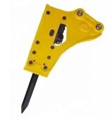 Excavadora de roca / hormigón de rotura Martillo hidráulico Q355B con OEM aceptable