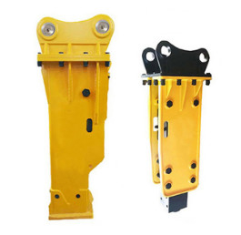 Producto de alta calidad de fábrica 6T CAT306 Excavadora de lado Tipo de rompehielos hidráulicos Martillo OEM Diámetro Vibro Roca rompehielos