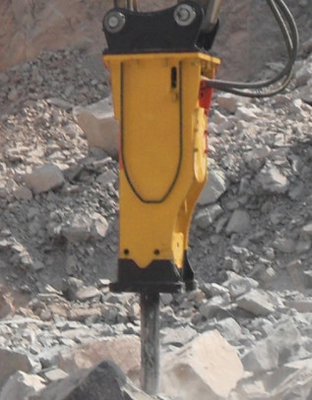 Tipo silenciado triturador hidráulico del cincel de 140m m para el excavador 20T