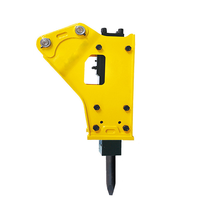 Excavadora de roca / hormigón de rotura Martillo hidráulico Q355B con OEM aceptable